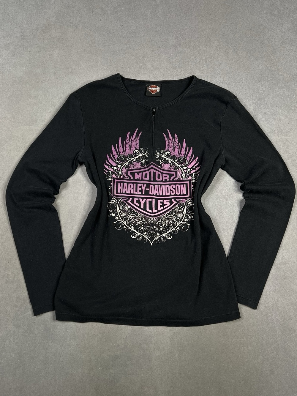Harley-Davidson Graphic Long Sleeve Black